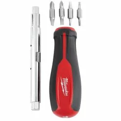 Milwaukee 48-22-2761 11-in-1 Multi-Tip Wire Stripping Square Drive Screwdriver