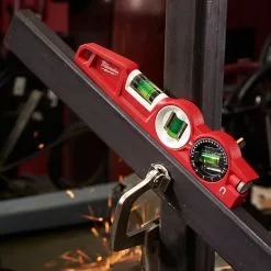 Milwaukee 48-22-5210 10-Inch Die Cast Torpedo Level With 360 Degree Locking Vial