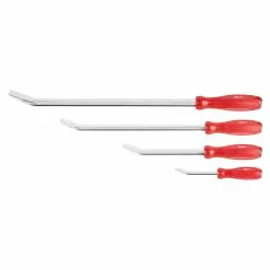 Tools & Equipment Milwaukee 48-22-9214 4-Piece I-Beam All-Metal Core Hammer Ready Pry Bar Set