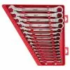 Milwaukee 48-22-9416 Durable SAE Ratcheting Combination Wrench Set - 15pc
