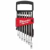 Milwaukee 48-22-9506 Durable Metric Ratcheting Combination Wrench Set - 7pc Tools & Equipment