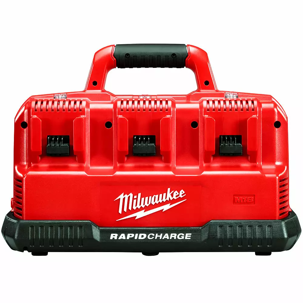 Milwaukee 48-59-1807 M12/M18 12/18V 6-Port Rapid Charge Station Tools & Equipment 5 Milwaukee 48-59-1807 M12/M18 12/18V 6-Port Rapid Charge Station Tools & Equipment