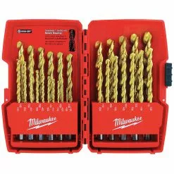 Tools & Equipment Milwaukee 48-89-0012 Thunderbolt Titanium Coated Drill Bits - 29pc