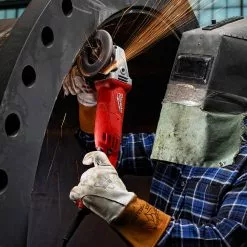 Milwaukee 6121-31A 120 AC/DC 11 Amp 5-Inch Small Angle Grinder Trigger Grip Tools & Equipment