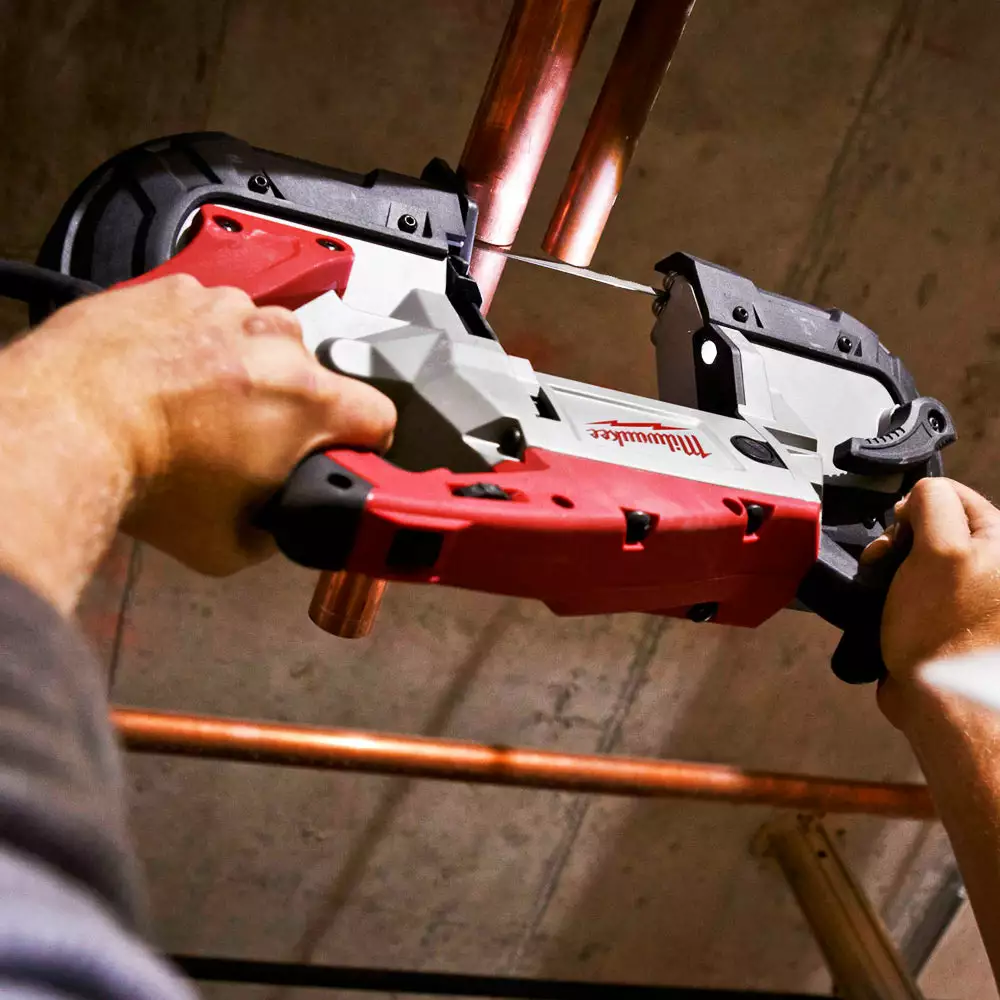 Milwaukee 6238-21 120 AC/DC Deep Cut Band Saw Kit W/ Carrying Case 6 Milwaukee 6238-21 120 AC/DC Deep Cut Band Saw Kit W/ Carrying Case