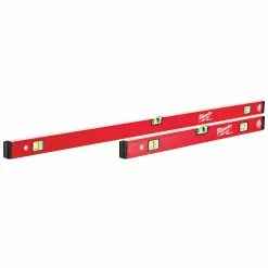 Milwaukee MLCMS48 24/48-Inch Durable Aluminum REDSTICK Compact Box Level Set Tools & Equipment