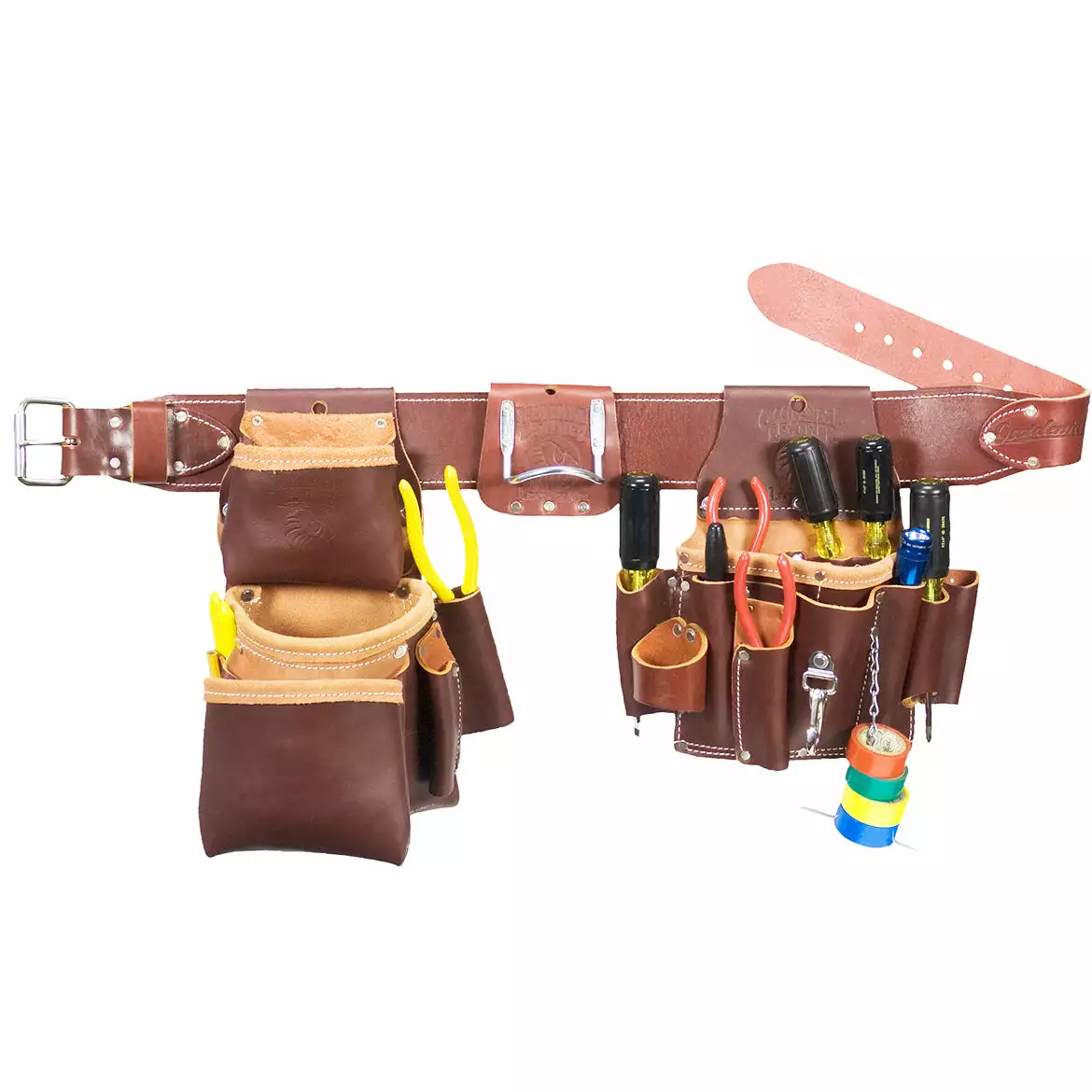 Tools & Equipment Occidental Leather 5036M Leather Pro Electrician Tool Belt Bag Set - Size Medium 3 Tools & Equipment Occidental Leather 5036M Leather Pro Electrician Tool Belt Bag Set - Size Medium