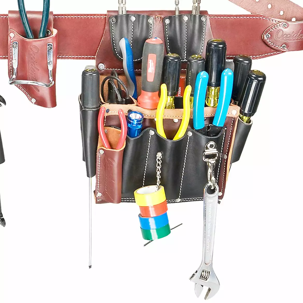 Occidental Leather 5590XXL Professional Electricians Journeyman Tool Bag - XXL 5 Occidental Leather 5590XXL Professional Electricians Journeyman Tool Bag - XXL