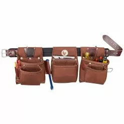 Tools & Equipment Occidental Leather 8385 Black Belt Stronghold Rough Framer Tool Bag Set - Large