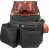 Tools & Equipment Occidental Leather B8018DB Black OxyLights 3 Pouch Tool Bag W/ Tape Holder