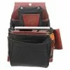 Occidental Leather B8060 Black OxyLights 3 Pouch Tool Screw Fastener Bag