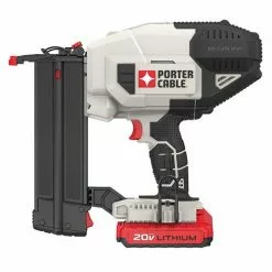Tools & Equipment Porter-Cable PCC790LA 20-Volt 18-Guage MAX Lithium-Ion Brad Nailer Kit