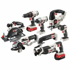 Porter-Cable PCCK619L8 20-Volt 8-Tool MAX Lithium-Ion Cordless Combo Kit