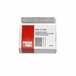 Tools & Equipment Porter-Cable PNS18150 1/4" 18-Gauge Crown Galvanized Staples, (5000-Pack)