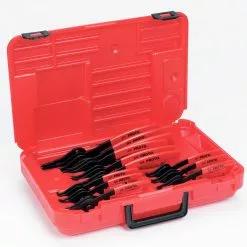 Proto J360B Red Alloy Steel Fixed Convertible Retaining Ring Pliers Set - 12pc Tools & Equipment