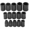 Tools & Equipment Proto J74204 1/2-Inch 6-Point Black Oxide Drive Metric Impact Socket Set - 15pc 1 Tools & Equipment Proto J74204 1/2-Inch 6-Point Black Oxide Drive Metric Impact Socket Set - 15pc
