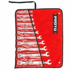 Tools & Equipment Proto JSCV-11SA Spline Combination Reversible Ratcheting Wrench Set - 11pc 5 Tools & Equipment Proto JSCV-11SA Spline Combination Reversible Ratcheting Wrench Set - 11pc