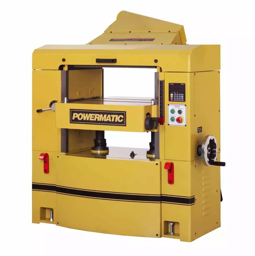 Tools & Equipment Powermatic WP2510 15-Hp 230/460V 25" Planer W/ Solid Steel Helical Cutterhead 3 Tools & Equipment Powermatic WP2510 15-Hp 230/460V 25" Planer W/ Solid Steel Helical Cutterhead
