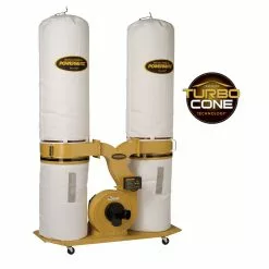 Powermatic PM1900TX-BK1 3-Hp 230V Dust Collector W/ Bag Filter Kit Tools & Equipment