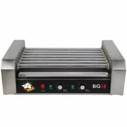 FunTime Roller Dog RDB18SS Commercial 18 Hot Dog 7 Roller Grill Cooker Machine Home Goods