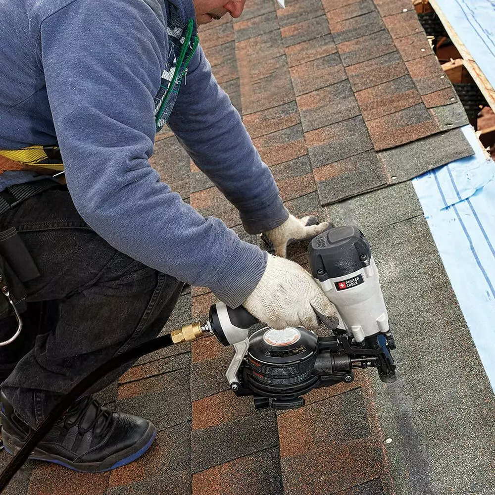 Tools & Equipment Porter-Cable RN175C 15-Degrees 70-120-Psi Pneumatic Coil Roofing Nailer 8 Tools & Equipment Porter-Cable RN175C 15-Degrees 70-120-Psi Pneumatic Coil Roofing Nailer