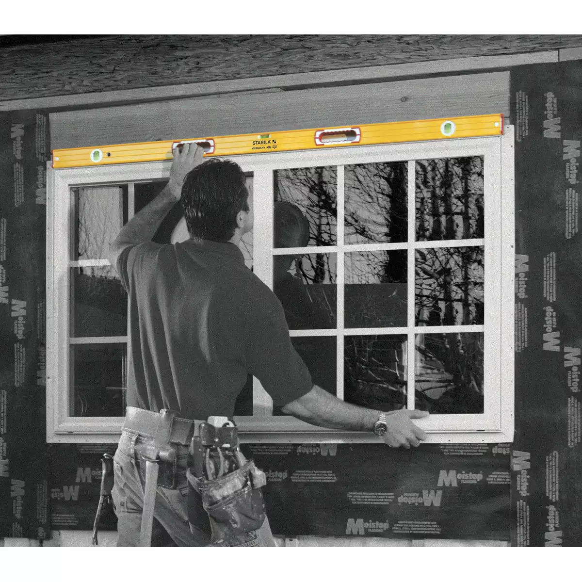 Stabila 196 59" Heavy Duty Aluminium Level With Shock Absorbing Caps - 37459 Tools & Equipment 4 Stabila 196 59" Heavy Duty Aluminium Level With Shock Absorbing Caps - 37459 Tools & Equipment