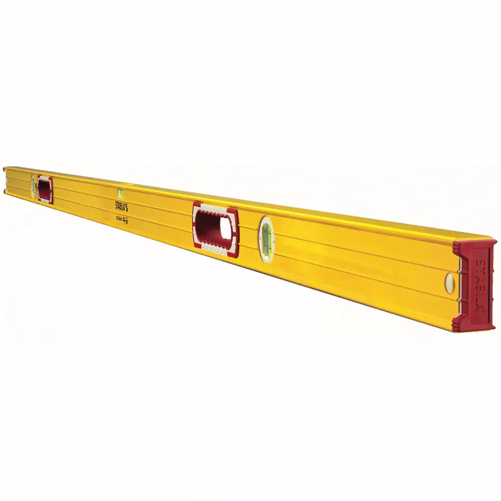 Tools & Equipment Stabila 196 78" Heavy Duty Aluminium Level With Shock Absorbing Caps - 37478 3 Tools & Equipment Stabila 196 78" Heavy Duty Aluminium Level With Shock Absorbing Caps - 37478