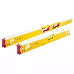 Tools & Equipment Stabila 48296 48 And 24-Inch Torpedo Vial Box Level Combo Kit W/ Carrying Case