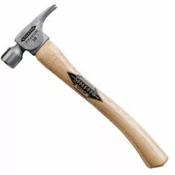 Stiletto FH10C 14.5-Inch 10-Oz Titanium Smooth Curved Hickory Handle Hammer Tools & Equipment
