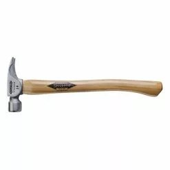 Stiletto TI14SC 18-Inch 14-Oz Titanium Smooth Face Curved Hickory Handle Hammer