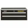 Tools & Equipment Stanley STST22625BK 26-Inch 300-series 2-Drawer Storage Middle Chest - Black