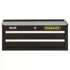 Tools & Equipment Stanley STST22625BK 26-Inch 300-series 2-Drawer Storage Middle Chest - Black