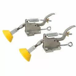 Shop Fox W1104 Yellow Die-Cast Aluminum Non-Marring Board Buddies For Table Saws Power Tools