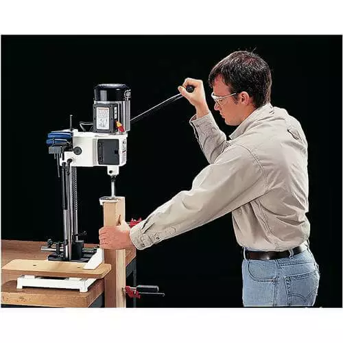 Shop Fox W1671 3/4 Hp Heavy-Duty Steel Quick-Adjust Depth Mortising Machine Tools & Equipment 6 Shop Fox W1671 3/4 Hp Heavy-Duty Steel Quick-Adjust Depth Mortising Machine Tools & Equipment