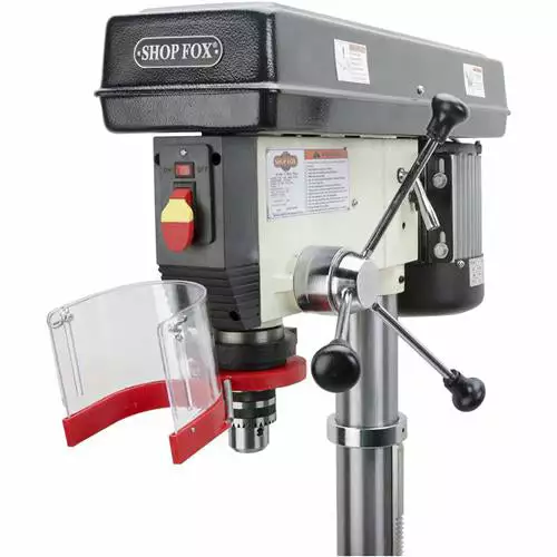 Shop Fox W1680 1 H.P. 17" Floor Model Drill Press 12 Speed With Mt #3 Spindle 9 Shop Fox W1680 1 H.P. 17" Floor Model Drill Press 12 Speed With Mt #3 Spindle
