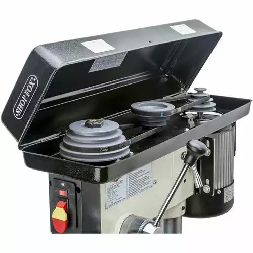 Shop Fox W1680 1 H.P. 17" Floor Model Drill Press 12 Speed With Mt #3 Spindle 10 Shop Fox W1680 1 H.P. 17" Floor Model Drill Press 12 Speed With Mt #3 Spindle