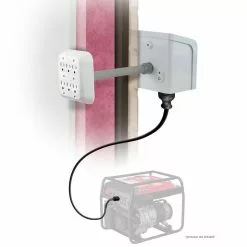 Transfer Switches Reliance WKPBN3020 250-Volt 30-Amp Generator Through The Wall Kit W/ PC3020M