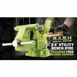 Tools & Equipment Wilton 11128BH 6-1/2-Inch Versatile Utility Bench Vise And Sledge Hammer Combo 12 Tools & Equipment Wilton 11128BH 6-1/2-Inch Versatile Utility Bench Vise And Sledge Hammer Combo