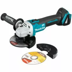 Tools & Equipment Makita XAG09Z 18-Volt 5-Inch Cordless Cut-Off/Angle Grinder - Bare Tool