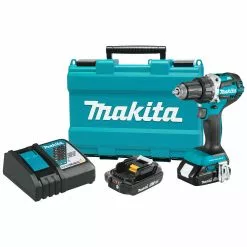 Makita XFD12R 18-Volt 1/2-Inch 2.0Ah Compact Cordless Driver-Drill Kit