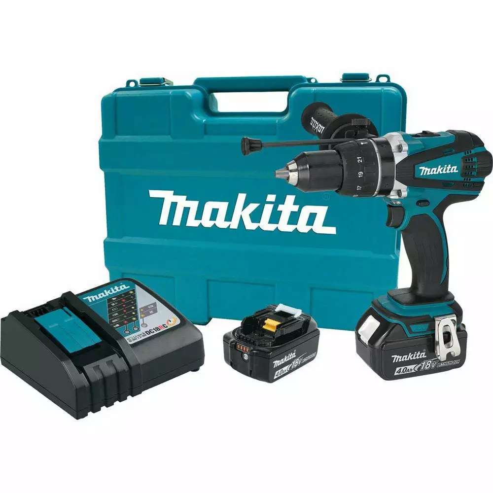 Tools & Equipment Makita XPH03MB 18V LXT Li-Ion Cordless 1/2" Hammer Driver-Drill Kit 3 Tools & Equipment Makita XPH03MB 18V LXT Li-Ion Cordless 1/2" Hammer Driver-Drill Kit