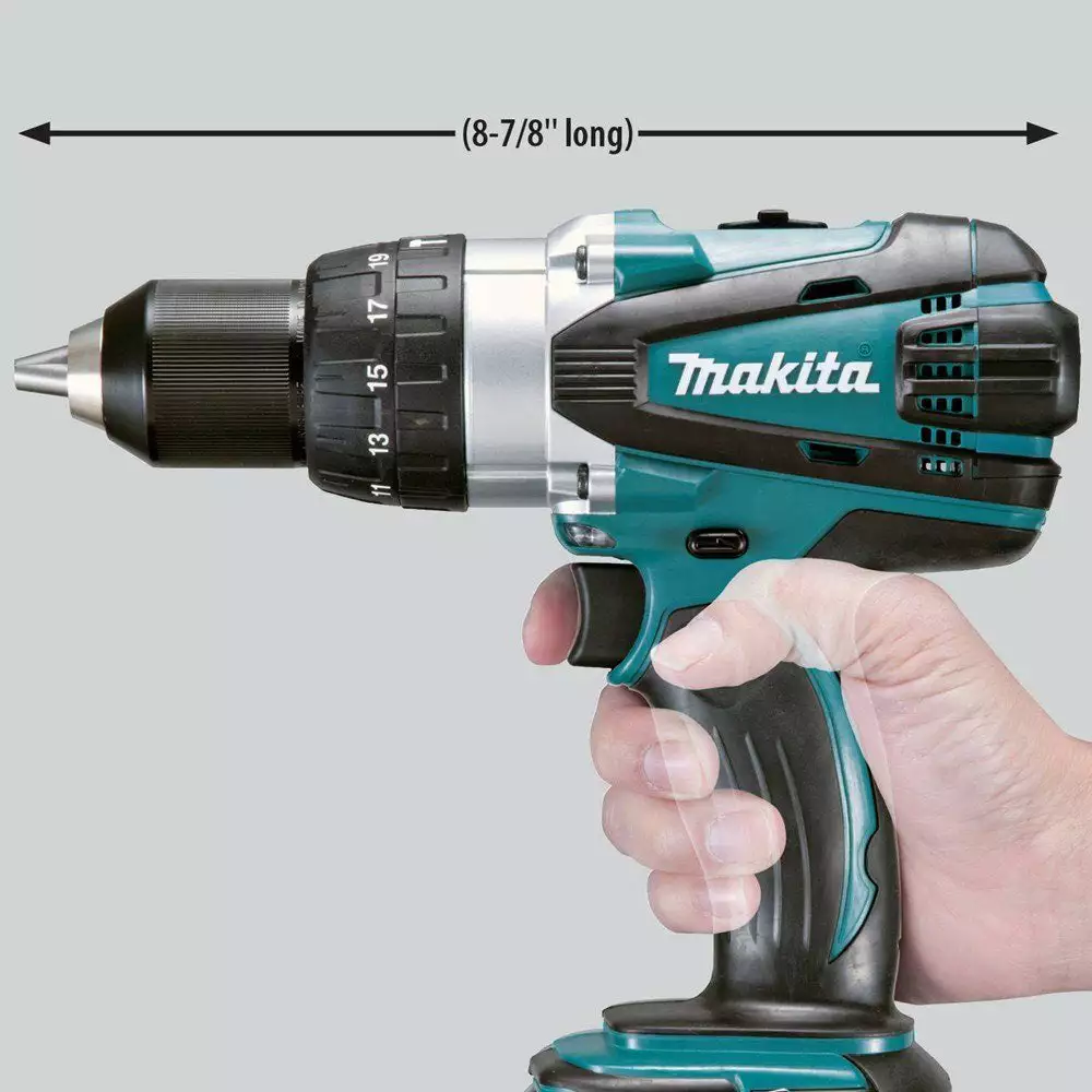 Tools & Equipment Makita XPH03Z 18V 1/2" LXT Li-Ion Cordless Hammer Driver Drill - Bare Tool 4 Tools & Equipment Makita XPH03Z 18V 1/2" LXT Li-Ion Cordless Hammer Driver Drill - Bare Tool