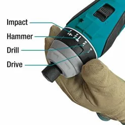 Makita XPT02Z 18-Volt LXT Cordless Hybrid Impact Hammer Driver Drill - Bare Tool