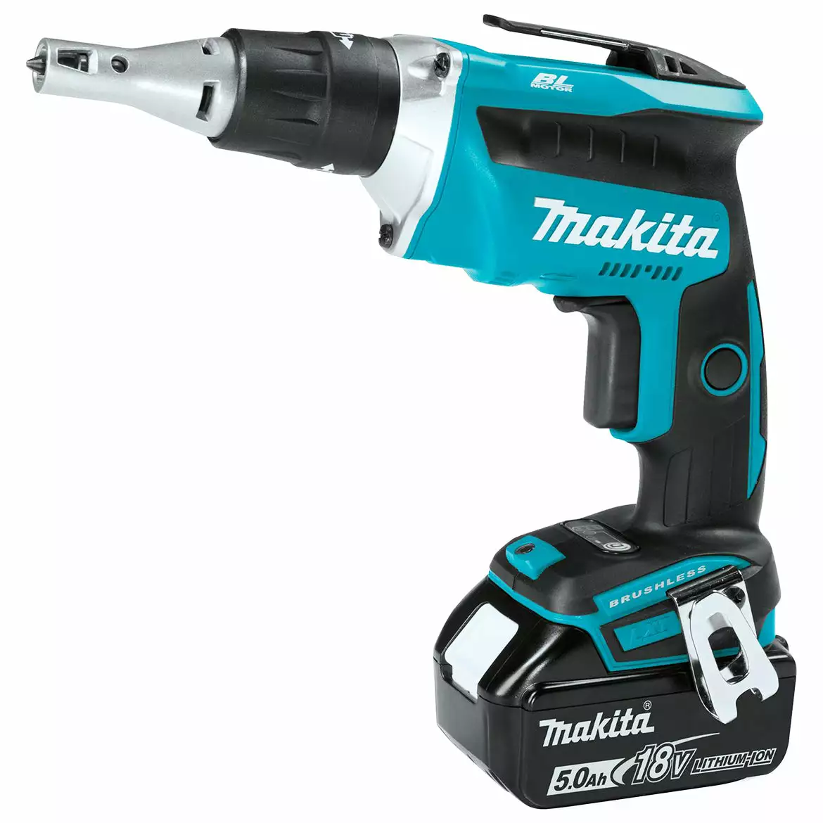 Makita XSF03T 18-Volt 1/4-Inch 5.0Ah Hex Lithium-Ion Drywall Screwdriver Kit Tools & Equipment 4 Makita XSF03T 18-Volt 1/4-Inch 5.0Ah Hex Lithium-Ion Drywall Screwdriver Kit Tools & Equipment