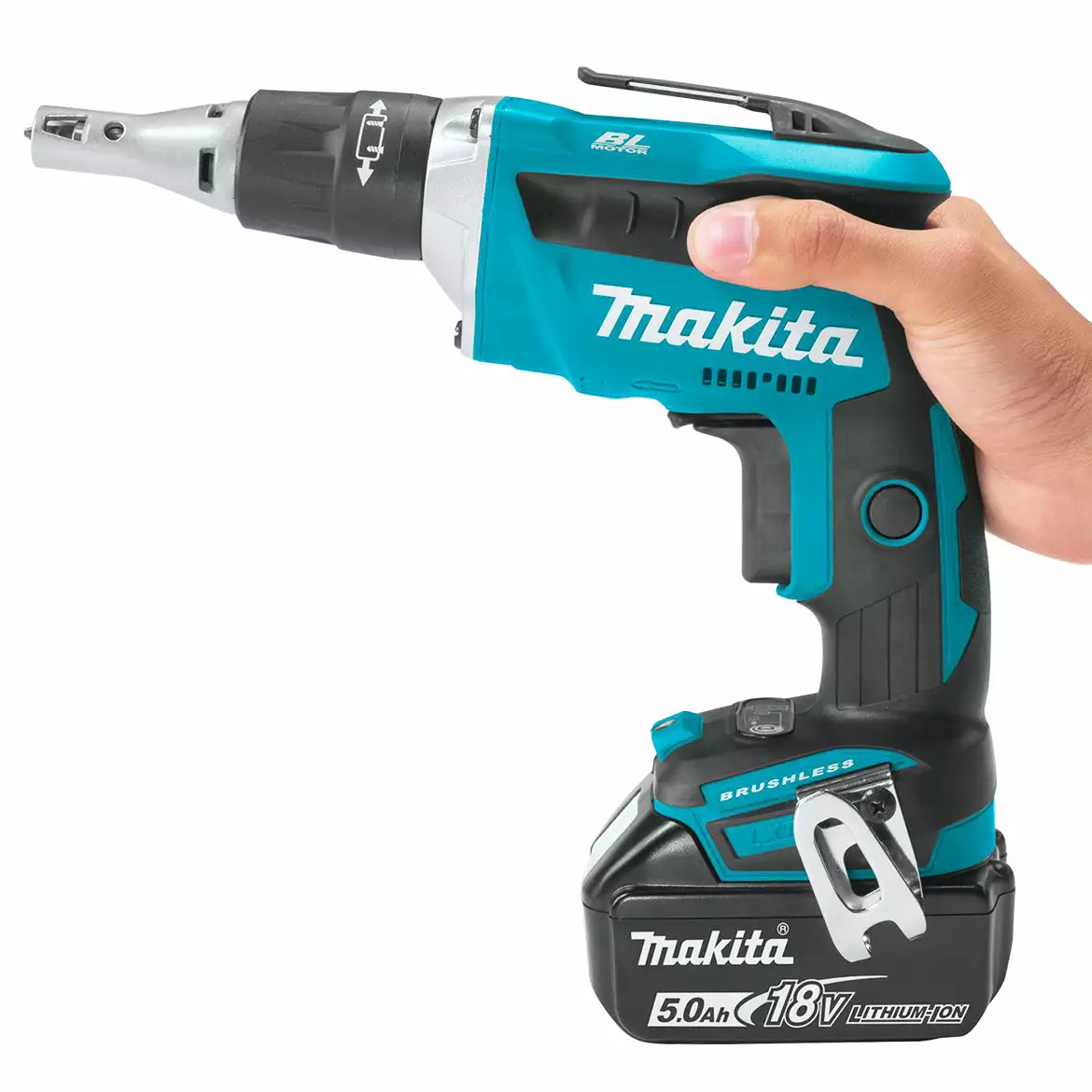 Makita XSF03T 18-Volt 1/4-Inch 5.0Ah Hex Lithium-Ion Drywall Screwdriver Kit Tools & Equipment 6 Makita XSF03T 18-Volt 1/4-Inch 5.0Ah Hex Lithium-Ion Drywall Screwdriver Kit Tools & Equipment