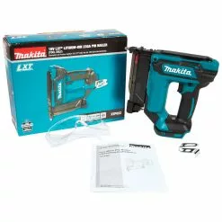 Tools & Equipment Makita XTP02Z 18-Volt 23-Gauge Lithium-Ion Cordless Pin Nailer - Bare Tool