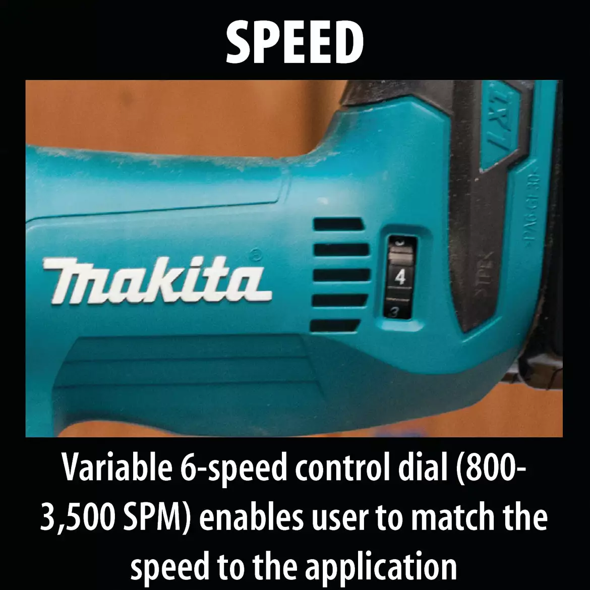 Makita XVJ02Z 18V LXT Lithium-Ion Brushless Cordless Jig Saw, Bare Tool 9 Makita XVJ02Z 18V LXT Lithium-Ion Brushless Cordless Jig Saw, Bare Tool